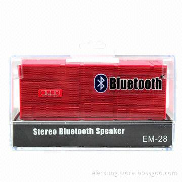 NFC Bluetooth Speaker with V4.0, Handsfree Calling, 1,200mAh Battery Capacity